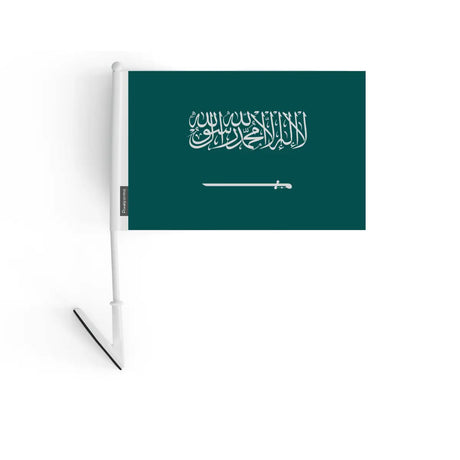 Drapeau adhésif Arabie saoudite en Polyester - Pixelforma 