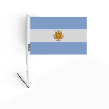 Drapeau adhésif Argentine en Polyester - Pixelforma 