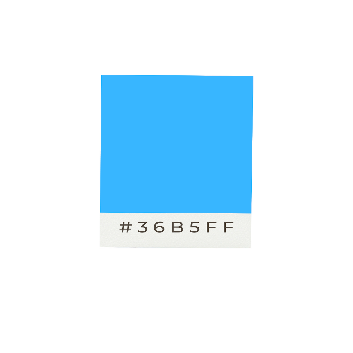 Drapeau adhésif bleu en polyester - pixelforma