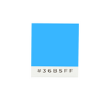 Drapeau adhésif bleu en polyester - pixelforma