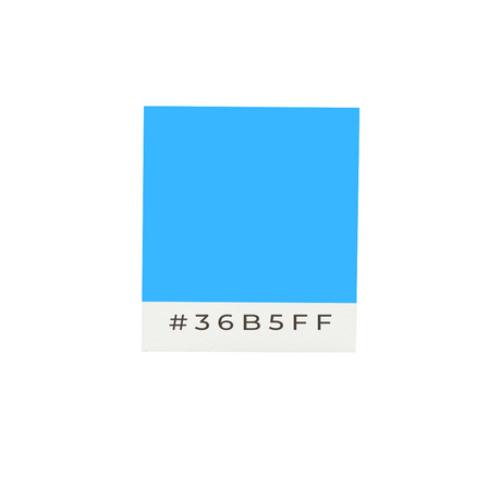 Drapeau adhésif bleu en polyester - pixelforma