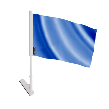 Drapeau adhésif bleu violet en polyester - pixelforma