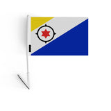 Drapeau adhésif bonaire en polyester - pixelforma