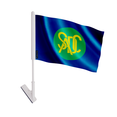 Drapeau adhésif communauté de développement d’afrique australe en polyester - pixelforma