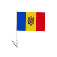 Moldova Adhesive Flag - Pixelforma