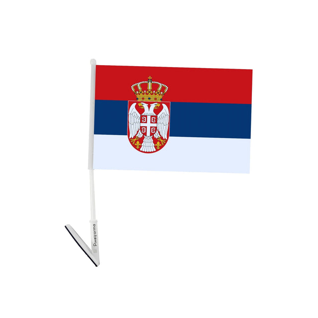 Adhesive Flag of Serbia - Pixelforma