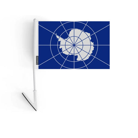 Drapeau adhésif de l'Antarctique en Polyester - Pixelforma 