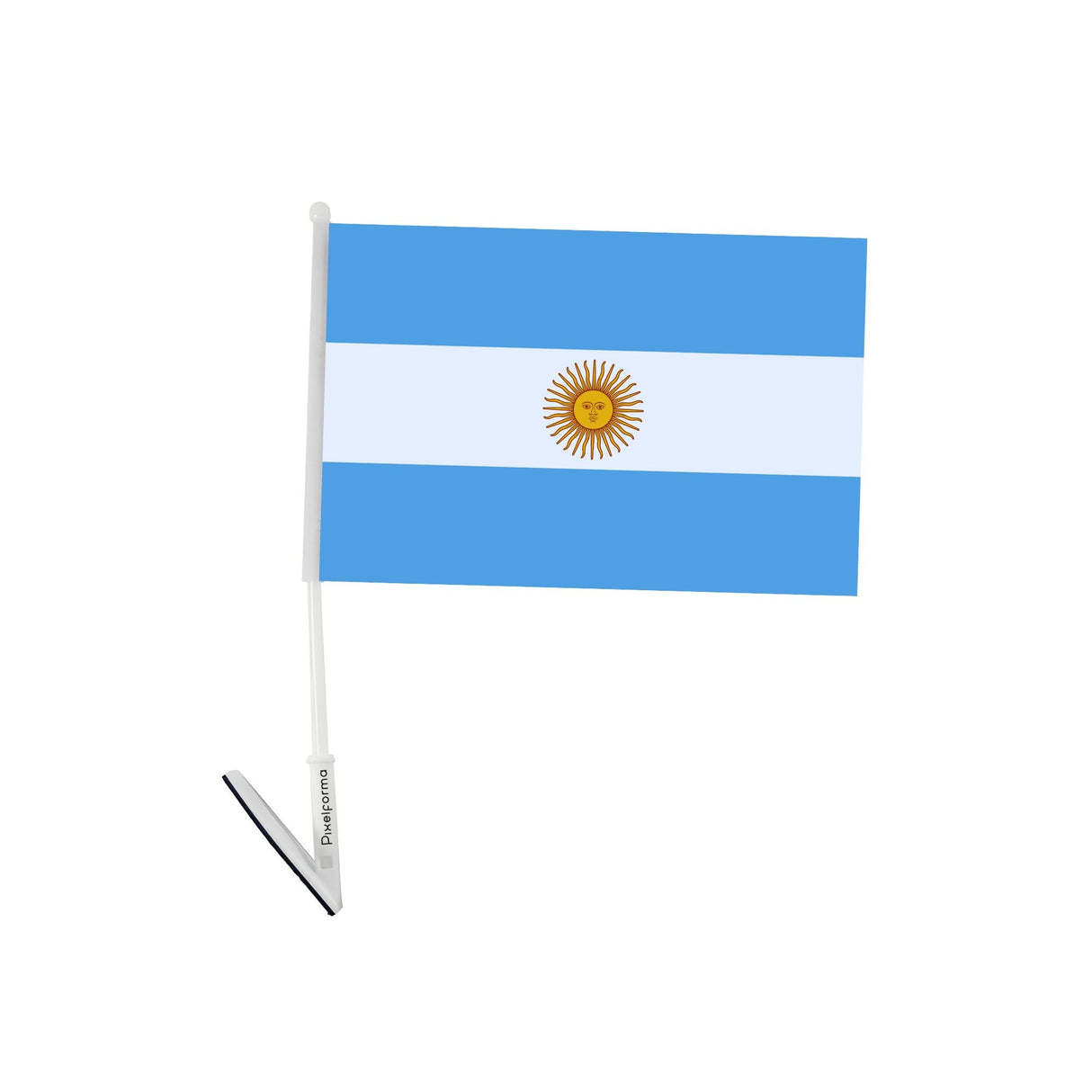 Argentina Adhesive Flag - Pixelforma