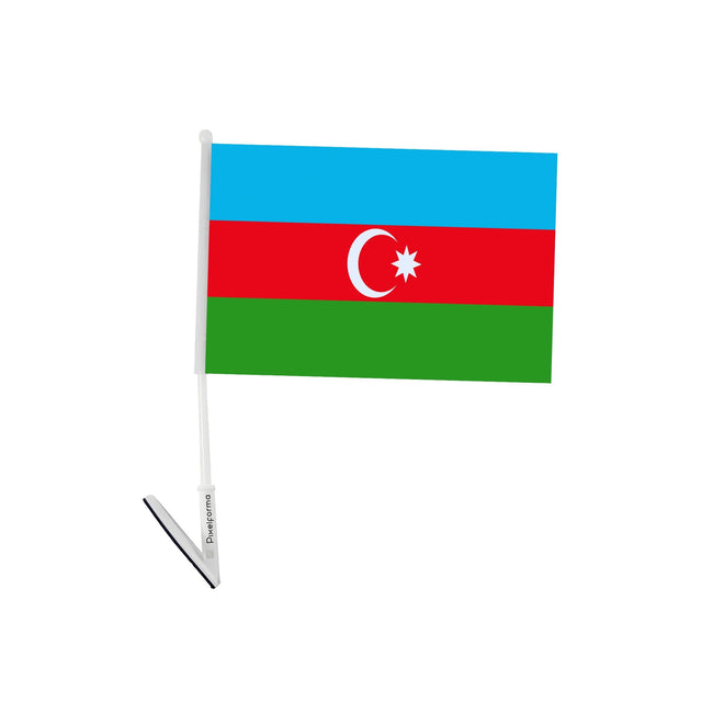 Adhesive Flag of Azerbaijan - Pixelforma