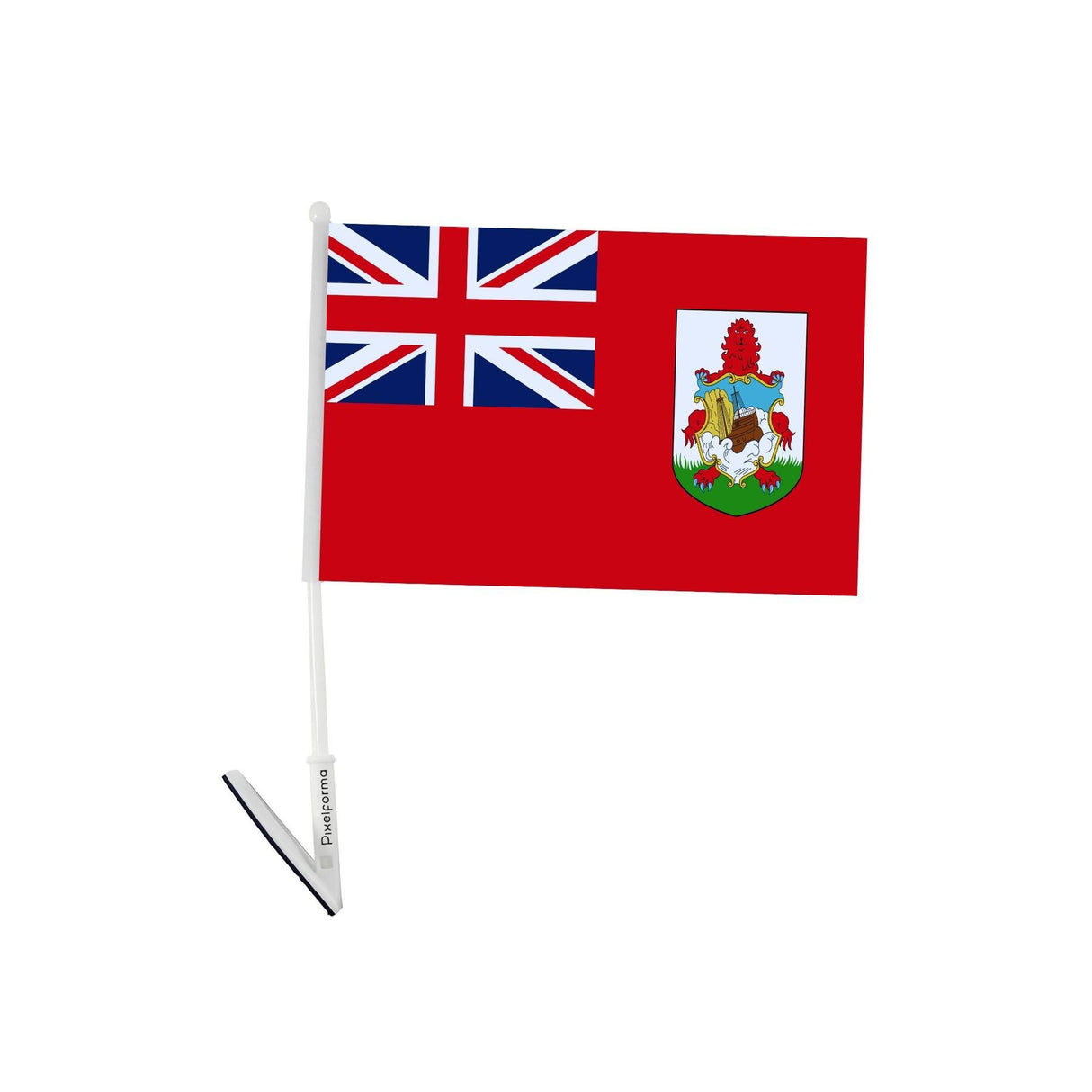 Drapeau adhésif des Bermudes - Pixelforma