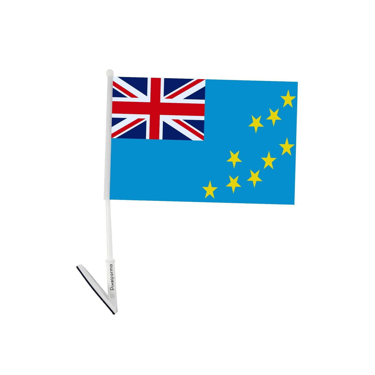 Drapeau adhésif des Tuvalu - Pixelforma