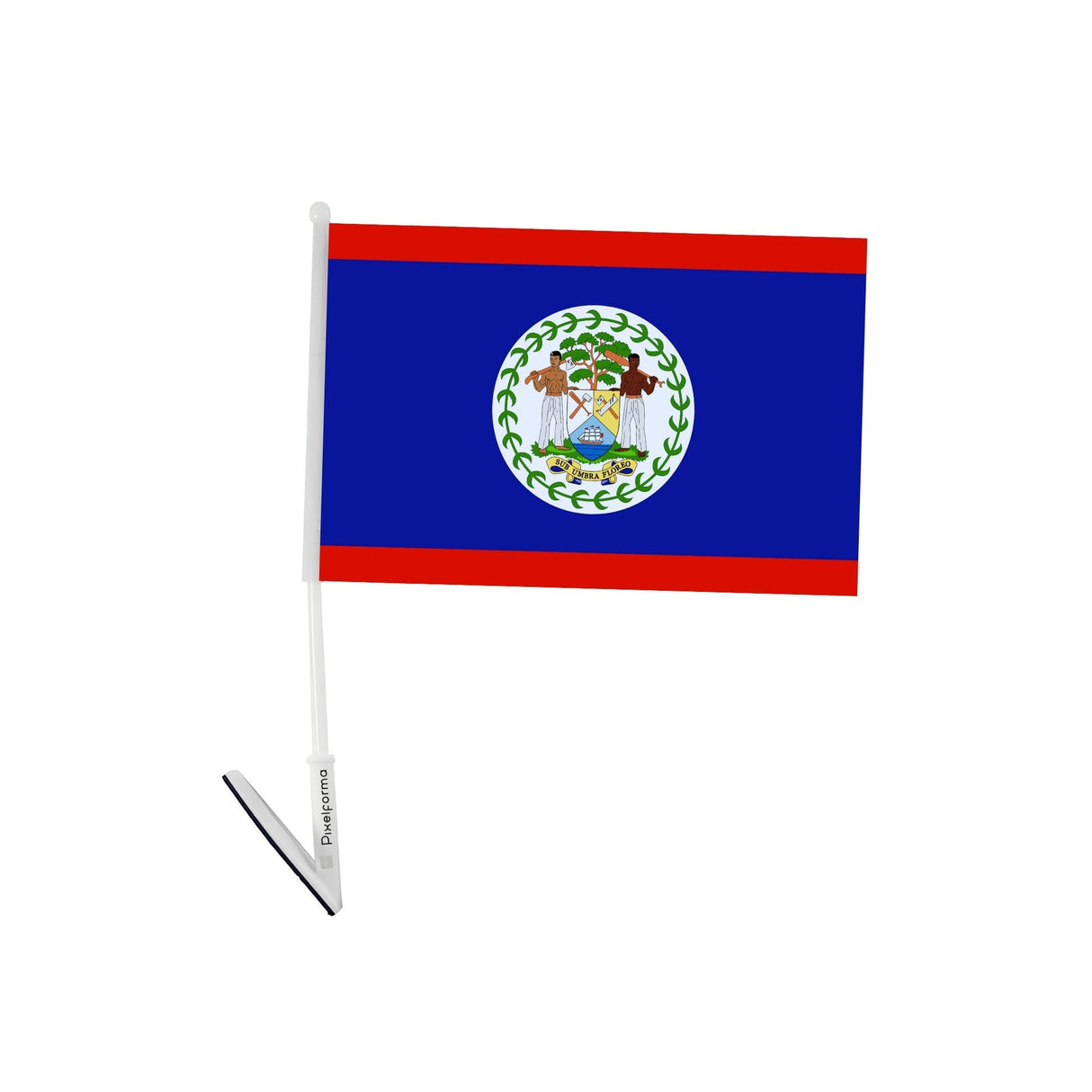 Belize Adhesive Flag - Pixelforma