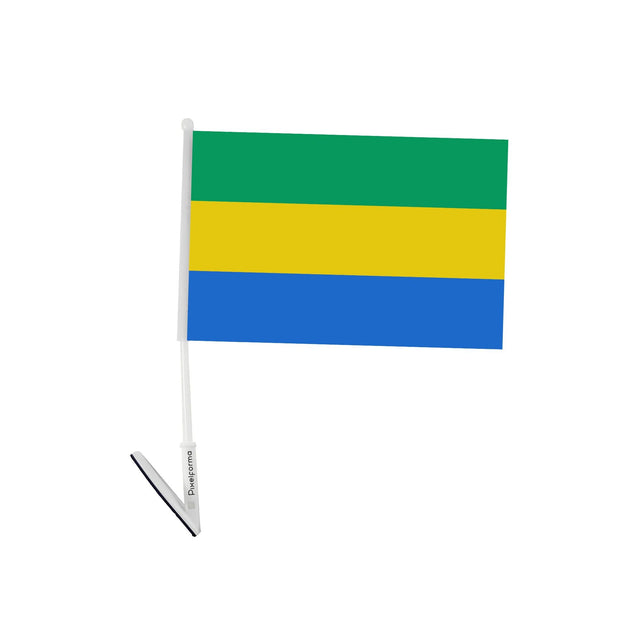 Gabon Adhesive Flag - Pixelforma