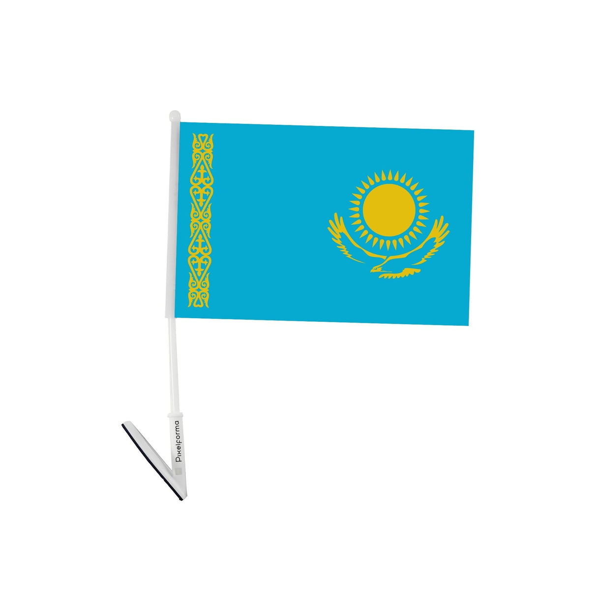 Kazakhstan Adhesive Flag - Pixelforma