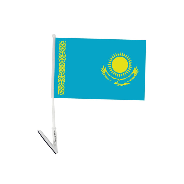 Official Kazakhstan Adhesive Flag - Pixelforma