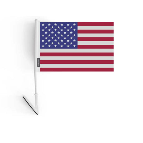 Drapeau adhésif États-Unis en Polyester - Pixelforma 