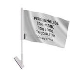 Drapeau adhésif france polyester personnalisé résistant