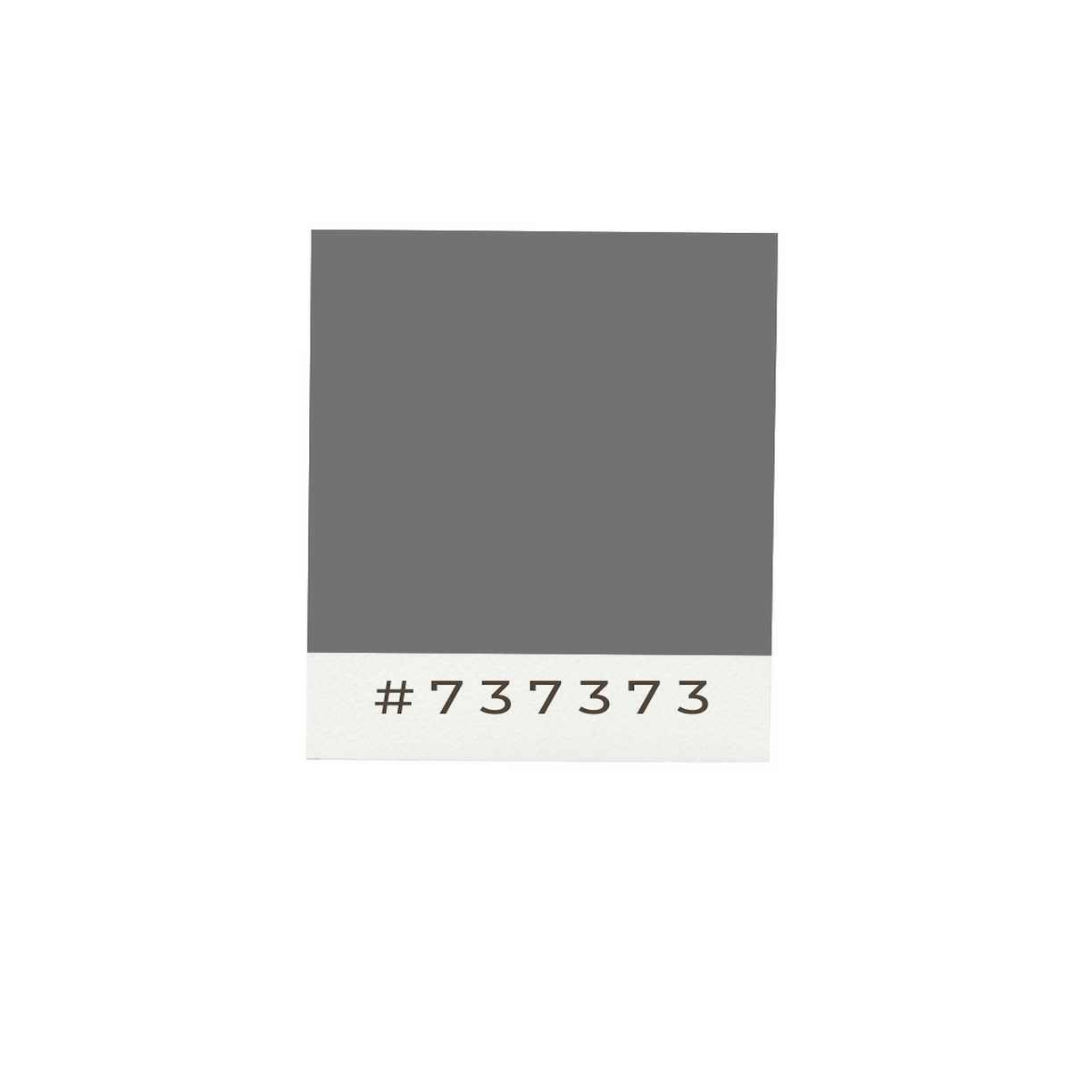 Drapeau adhésif gris foncé en polyester - pixelforma