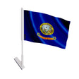 Drapeau adhésif idaho polyester souple facile à coller