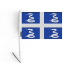 Drapeau adhésif Martinique en Polyester - Pixelforma 