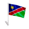 Drapeau adhésif namibie polyester souple facile à coller