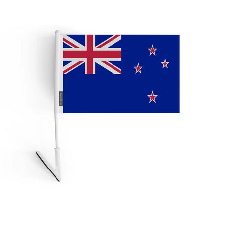 Drapeau adhésif nouvelle-zélande en polyester - pixelforma