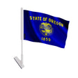 Drapeau adhésif oregon en polyester souple facile à coller