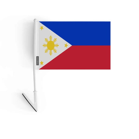 Drapeau adhésif philippines en polyester - pixelforma
