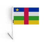 Drapeau adhésif République centrafricaine en Polyester - Pixelforma 