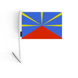 Drapeau adhésif Réunion en Polyester - Pixelforma 