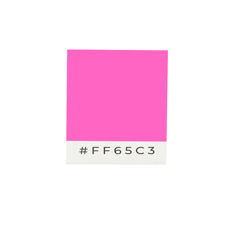 Drapeau adhésif rose en polyester - pixelforma