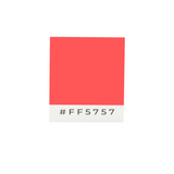 Drapeau adhésif rouge clair en polyester - pixelforma
