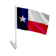 Drapeau adhésif texas en polyester souple facile à coller