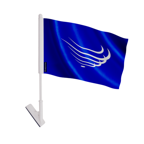 Drapeau adhésif union des nations sud-américaines en polyester - pixelforma