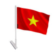 Drapeau adhésif viêt nam polyester souple facile à coller