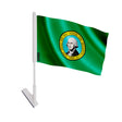 Drapeau adhésif washington polyester souple facile à coller