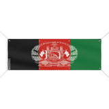 Drapeau afghanistan polyester résistant 8 œillets usage extérieur