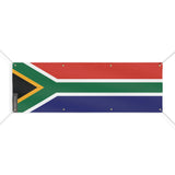 Drapeau afrique du sud polyester résistant avec œillets