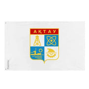 Drapeau aktaou polyester résistant avec œillets à gauche