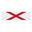 Drapeau de l'Alabama grand format XL en polyester avec dix œillets