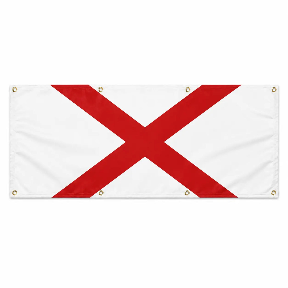 Drapeau alabama polyester résistant aux intempéries œillets