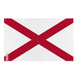 Drapeau alabama polyester résistant avec œillets à gauche