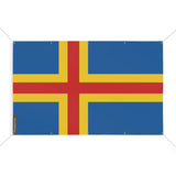 Drapeau åland 10 oeillets en plusieurs tailles (s) - pixelforma