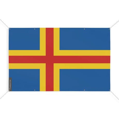 Drapeau åland 10 oeillets en plusieurs tailles (s) - pixelforma