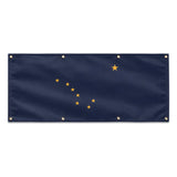 Drapeau alaska polyester résistant aux intempéries œillets