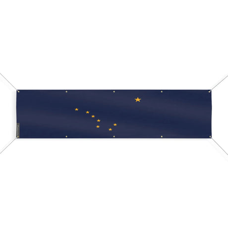 Drapeau alaska en polyester résistant aux intempéries