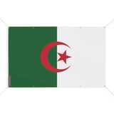 Drapeau algérie 10 oeillets en plusieurs tailles (s) - pixelforma