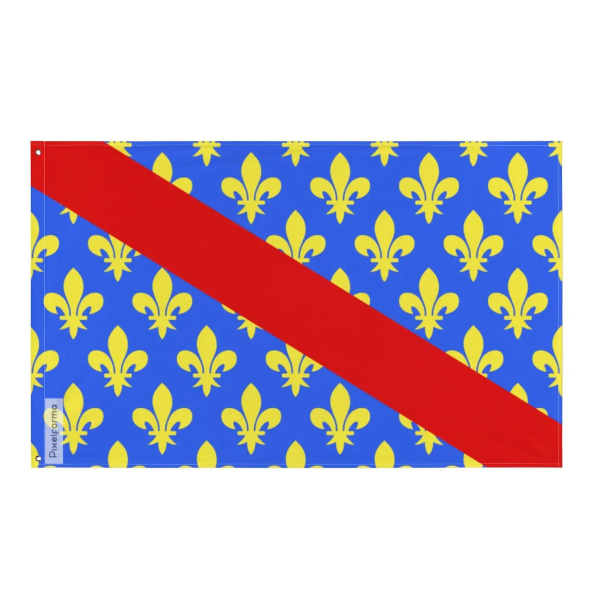 Drapeau allier plusieurs tailles en polyester - pixelforma