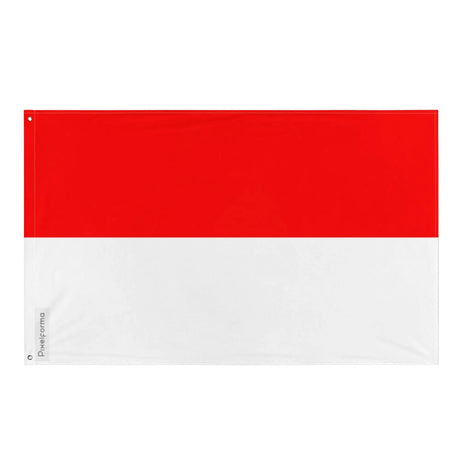 Drapeau alsace en polyester résistant double ourlet