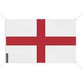 Drapeau angleterre polyester résistant à œillets robustes